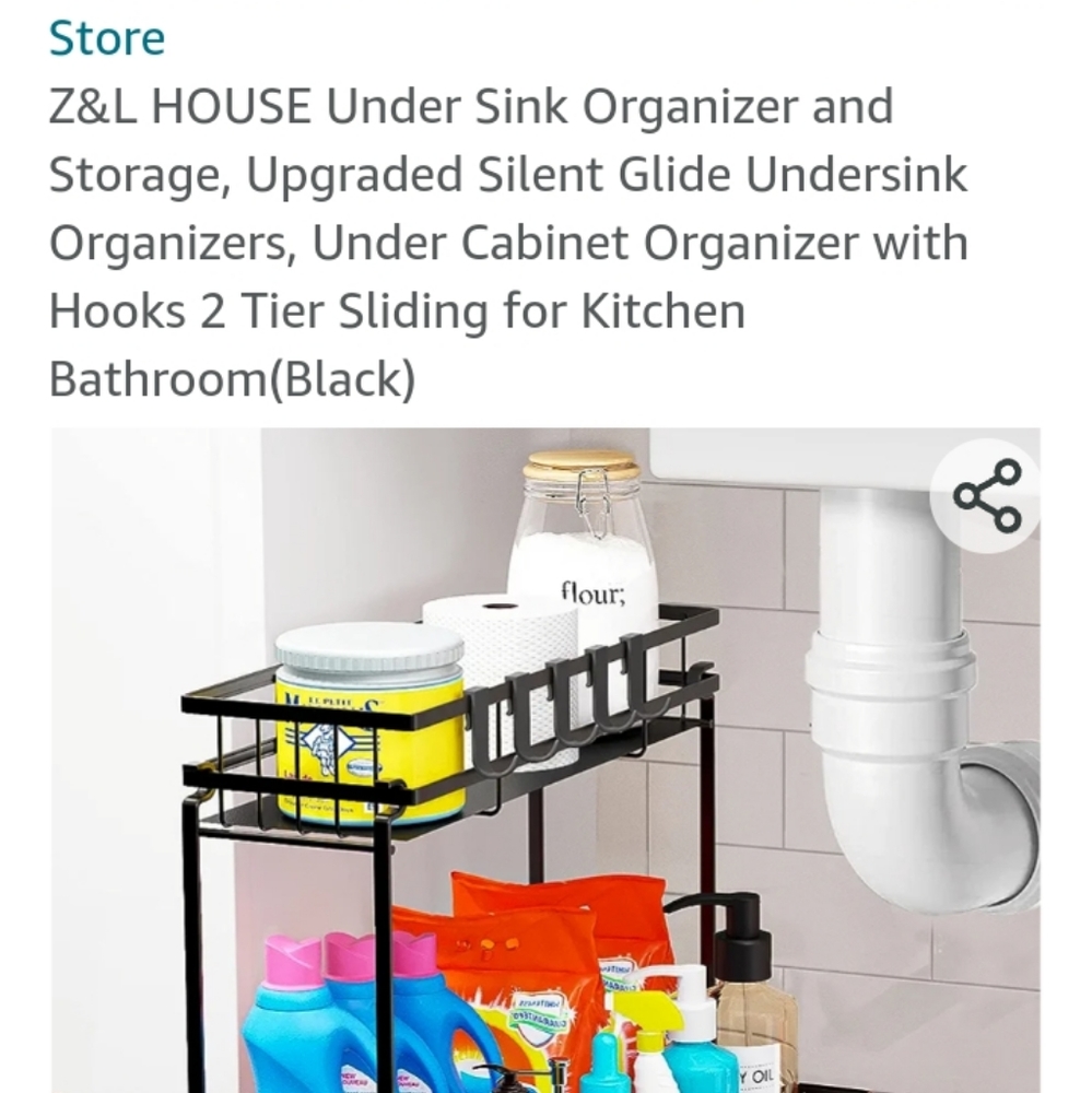 Z&L undersink organizer
